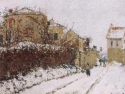 Camille Pissarro Peng Schwartz Castle Street mult oil painting reproduction